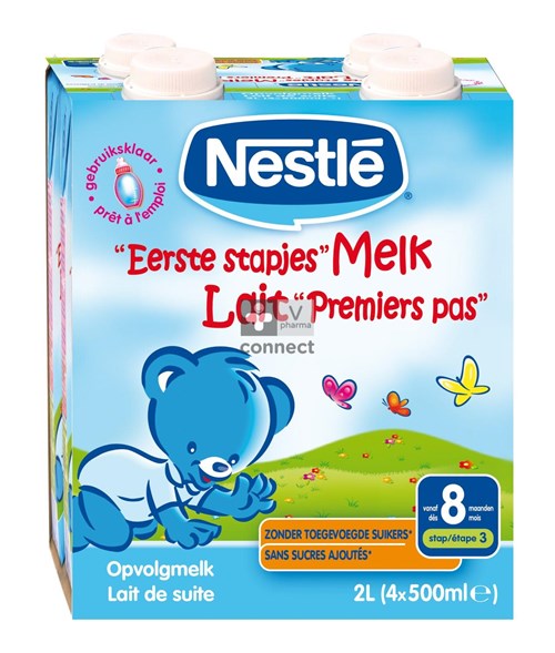 Nestle Melk Eerste Stapjes 8 Maand 4x500ml