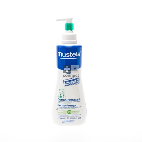 Mustela Bébé Dermo Nettoyant Gel Moussant Cheveux et Corps 500 ml