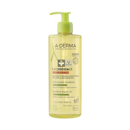 Aderma Exomega Control Emolierende Wasolie 500ml