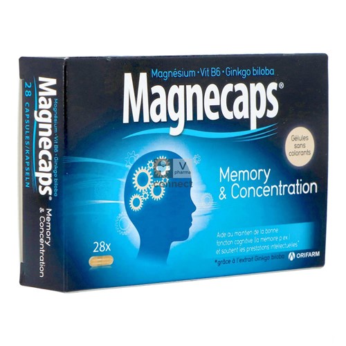 Magnecaps Memory/Concentration 28 Capsules NF