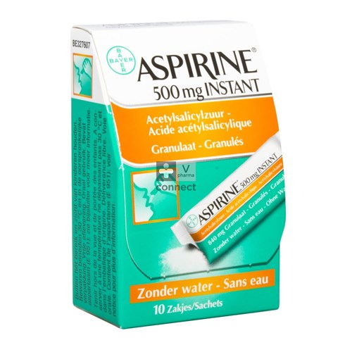 Aspirine Instant 500 Mg 10 Sachets