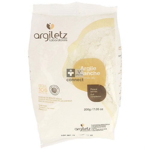 Argiletz Witte Klei Ultra Geventileerd Pdr 200g