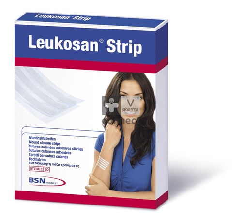 Leukosan Strip Ster 6x 75mm Wit 2x 3 7262808