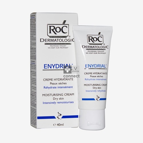 Roc Enydrial Crème Hydratante Visage 40 ml