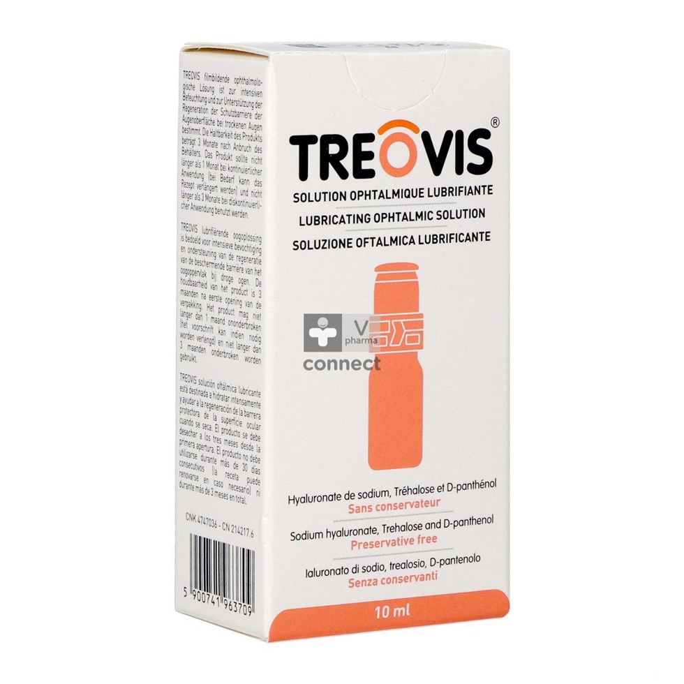 Treovis Lubrifierende Oogoplossing 10ml