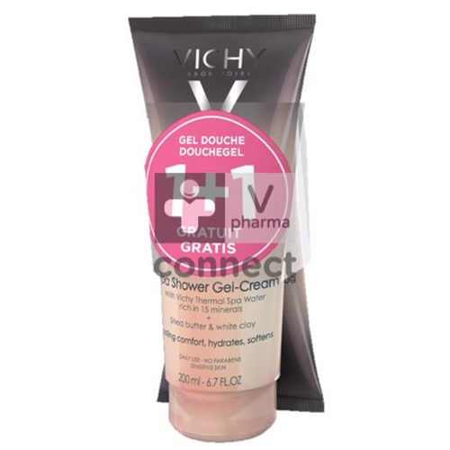 Vichy Ideal Body Douche Gel-creme 2x200ml 1+1grat.
