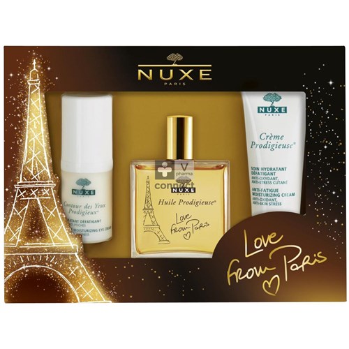 Nuxe Huile Prodigieuse Coffret Collection Love From Paris 2013