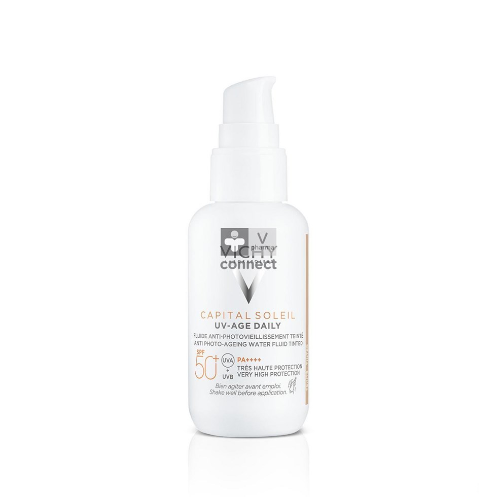 Vichy Capital Soleil Fluide UV Age Daily Teinté SP 50+ 40 ml