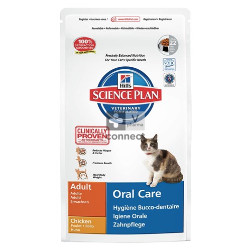 Hills Sc.plan Feline Oral Care Adult 1,5kg