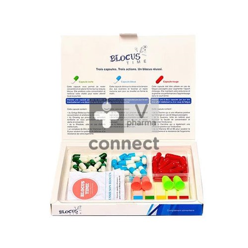 Blocus Time Kit 3 x 20 Capsules