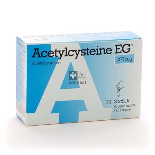 Acetylcysteine EG Sach 30X200Mg