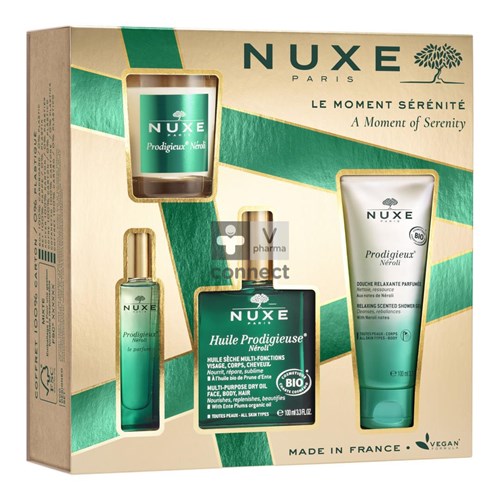 Nuxe Coffret Prod Neroli Noel 4 Prod.