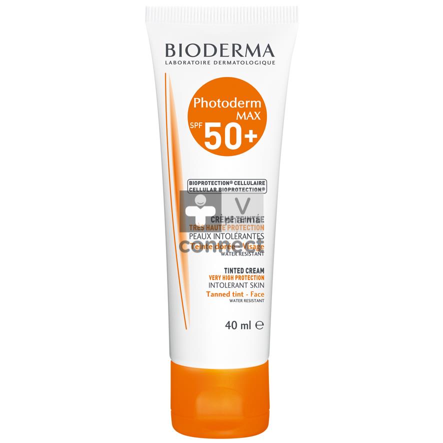 Bioderma Photoderm Max SPF50+ Crème Teintée Dorée 40 ml
