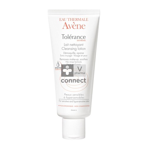 Avene Tolerance Extreme Reinigingsmelk zonder spoelen 200ml