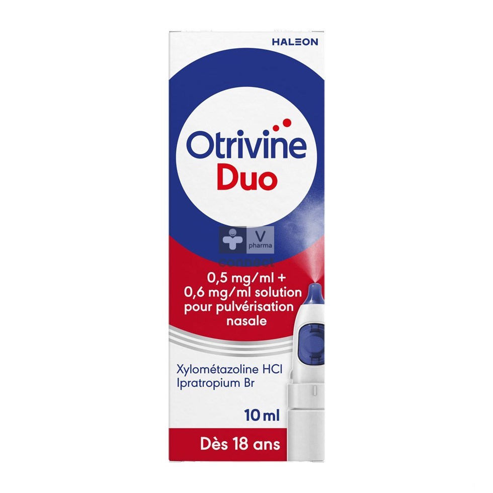 Otrivine Duo 0,5mg/ml+0,6mg/ml Neusspray 10ml