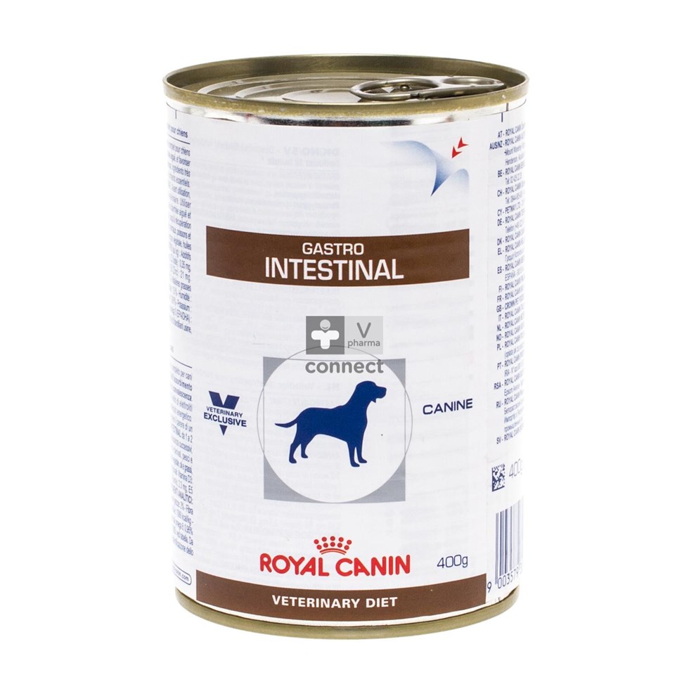 Royal Canin Veterinary Diet Canine Gastro Intestinal 400 g 12 Boites