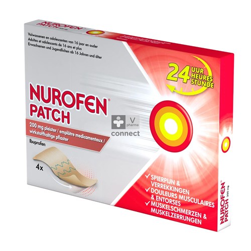 Nurofen Patch 4 Pièces