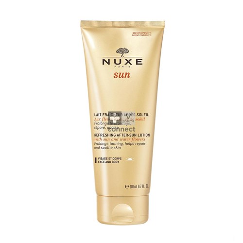Nuxe Sun Lait Fraicheur Après Soleil Visage et Corps 200 ml
