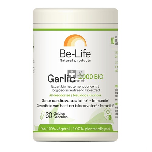 Be-Life Garlic 2000 Bio 60 Gélules