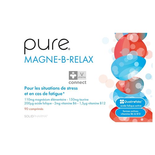 Pure Magne B-Relax 90 Comprimés