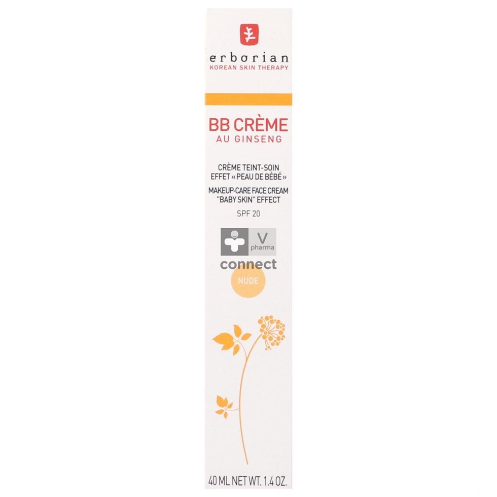 Erborian BB Crème au Ginseng Nude 40 ml