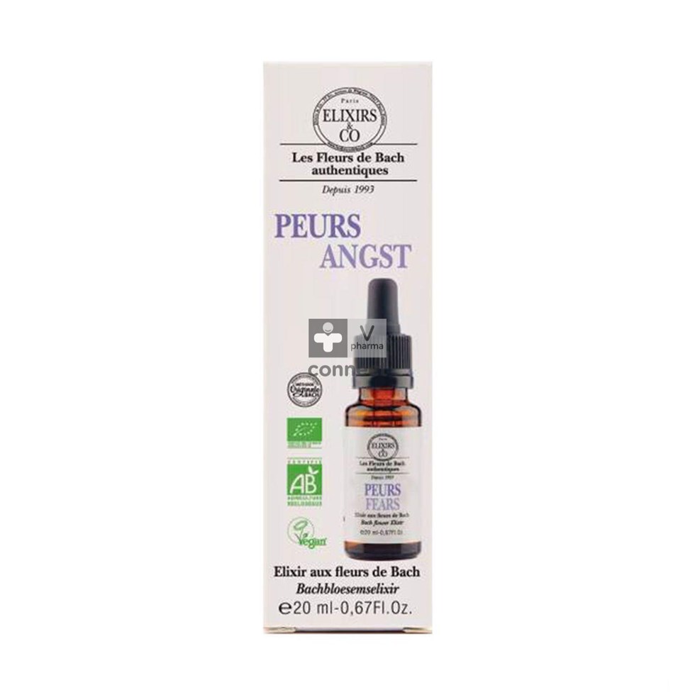 Elixirs & Co Complex Bach Peurs Gouttes 20 ml