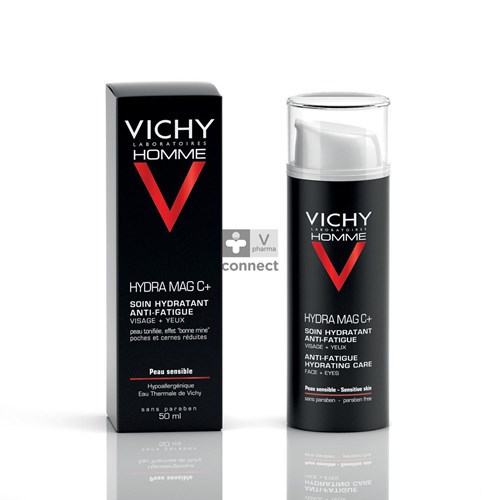 Vichy Homme Hydra Mag C+ Soin Hydratant Anti-Fatigue 50 ml