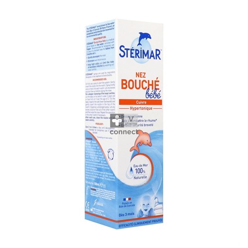 Sterimar Baby Hypertone Neusspray Zeewater 100ml