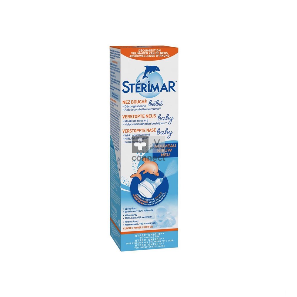 Sterimar Bébé - Enfant Nez Bouché Spray Nasal 100 ml