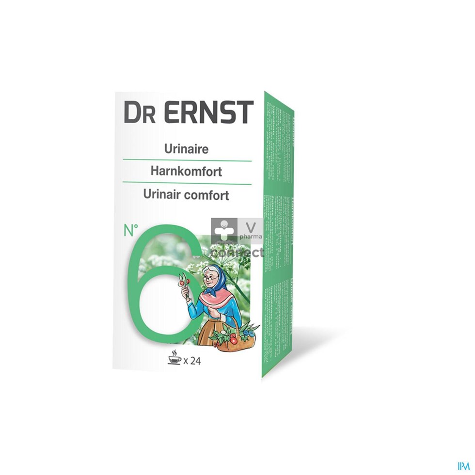 Dr Ernst N° 6 Tisane Rein Vessie 24 Filtrettes