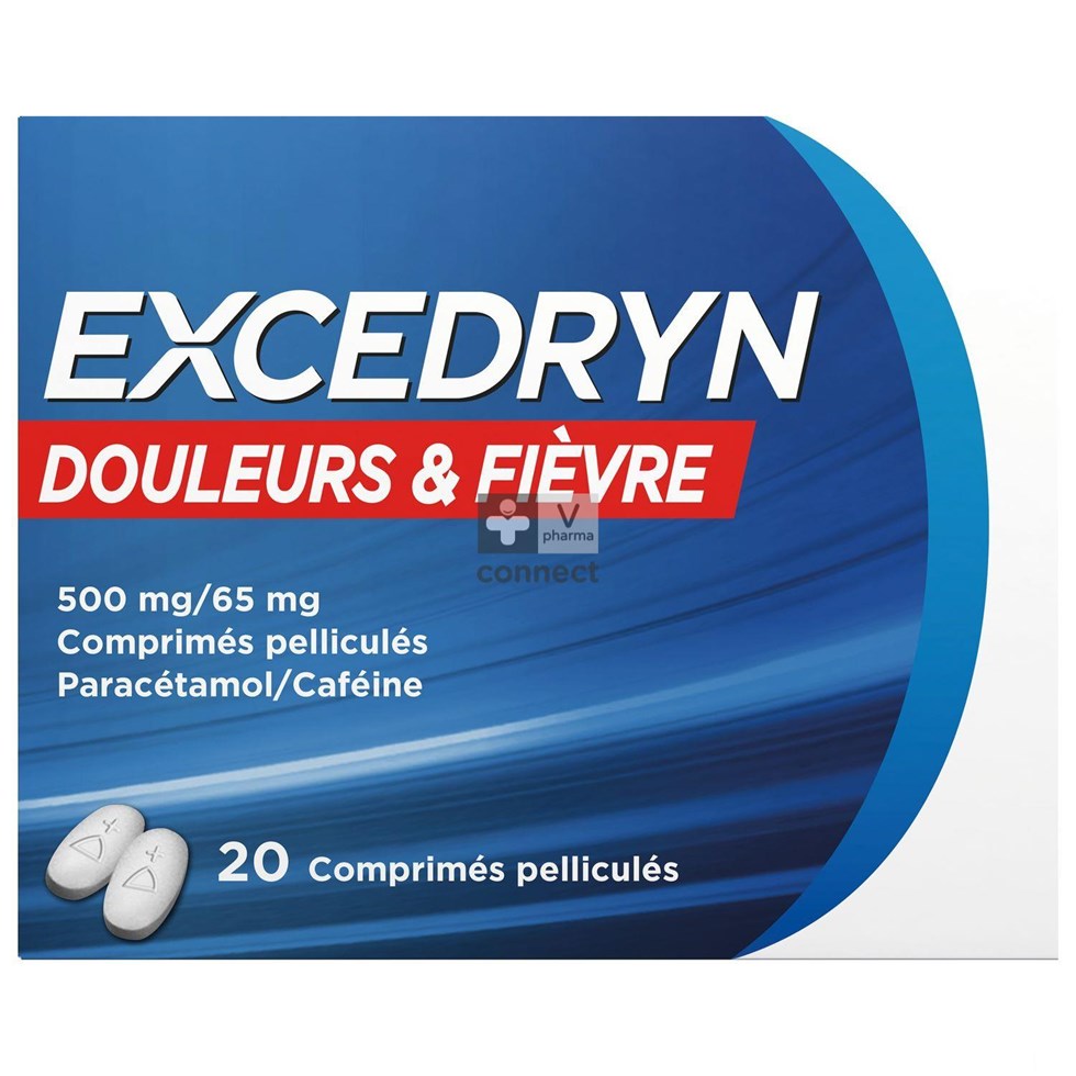 Excedryn Pijn&koorts 500mg/65mg Filmomh Tabl 2x10