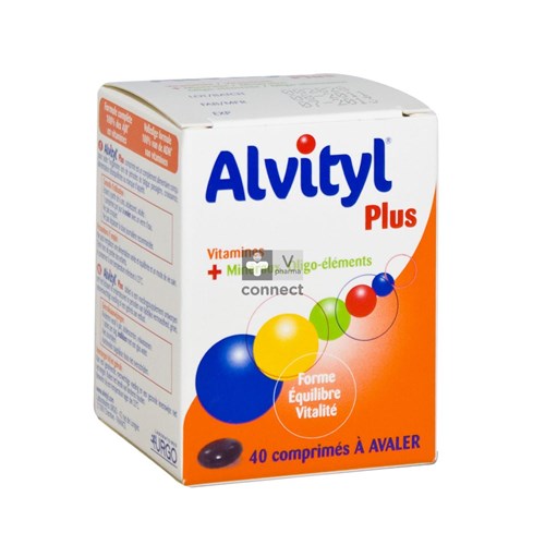 Alvityl  Plus 40 Comprimés