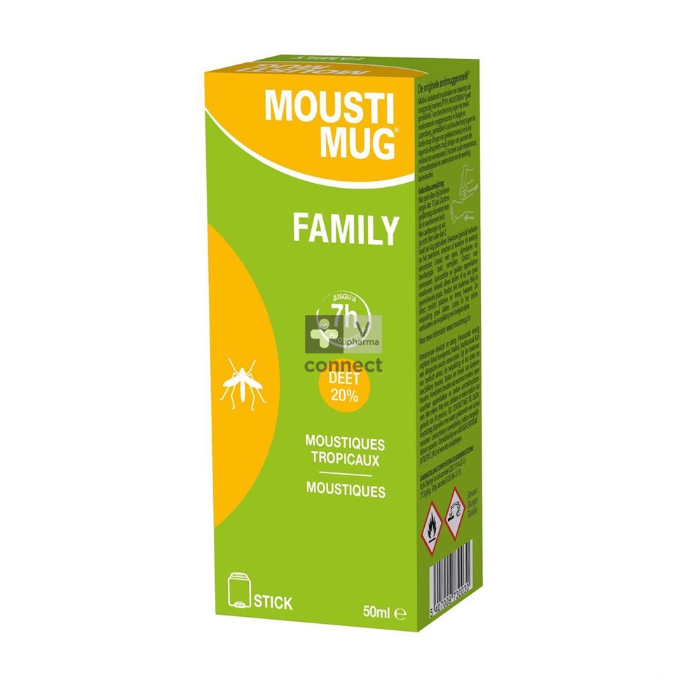 Moustimug 20% Deet Stick 50 ml