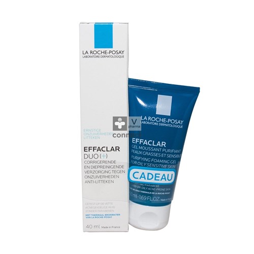 La Roche Posay Effaclar Duo+ 40ml + Mini Gel Schuimend 50ml