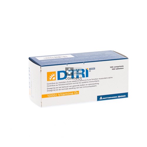D-tri 1000 100 tabletten