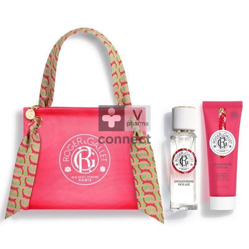 Roger Gallet Coffret Eau Parfumée Gingembre Rouge