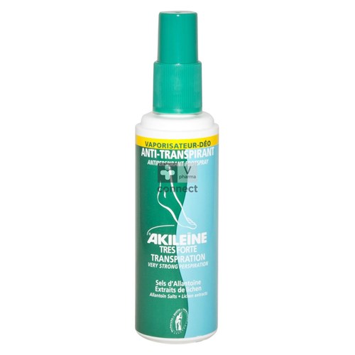 Akileine Déodorant Anti Transpirant Vapo 100 ml