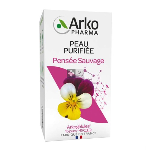 Arkocaps 3kleur Viooltje Plantaardig 45