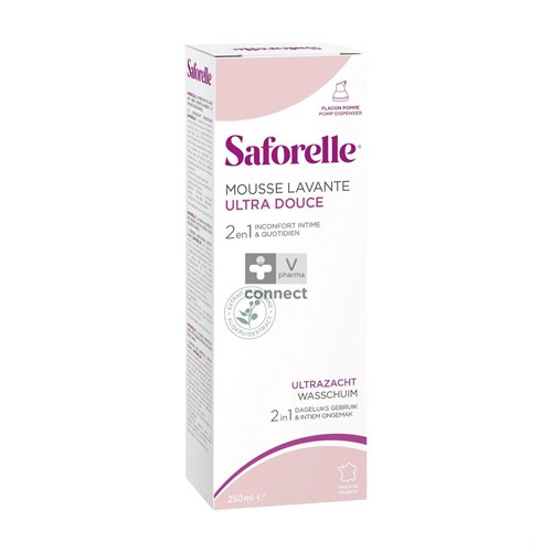 Saforelle Mousse Lavante Ultra Douce 250 ml