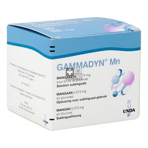 Gammadyn Amp 30 X 2ml Mn Unda