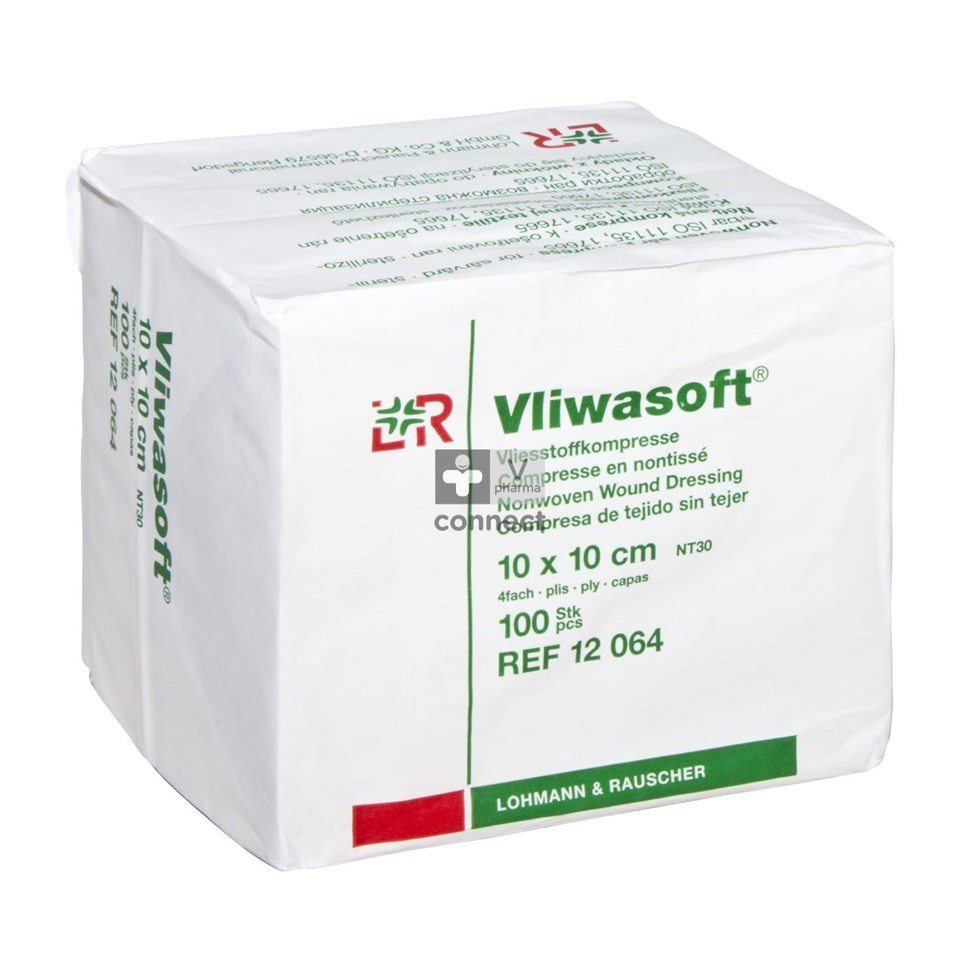 Vliwasoft Kp N/st 4pl 10x 10cm 100 12064