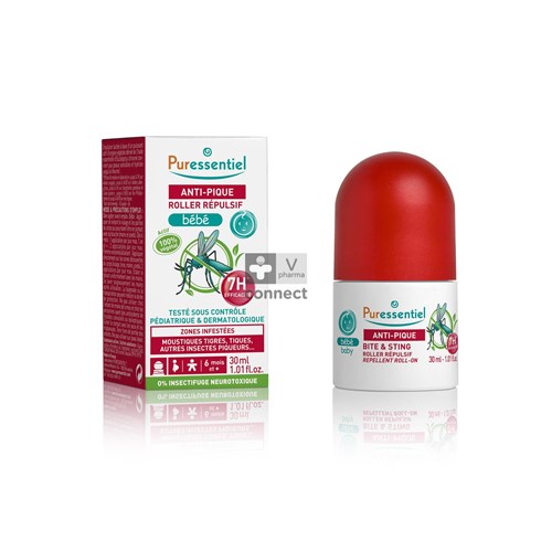 Puressentiel Anti Pique Répulsif Roller Bébé 30 ml