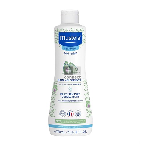 Mustela Bébé Bain Mousse Eveil  750 ml