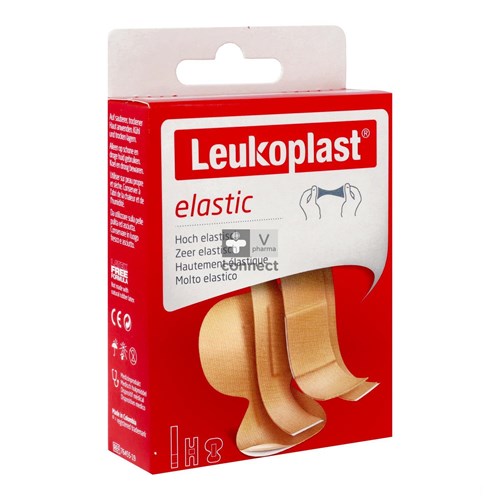 Leukoplast Elastic Assortiment 3 Tailles 20 Pièces