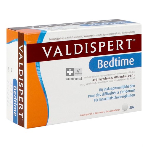 Valdispert Bedtime 40 Comprimés Enrobés