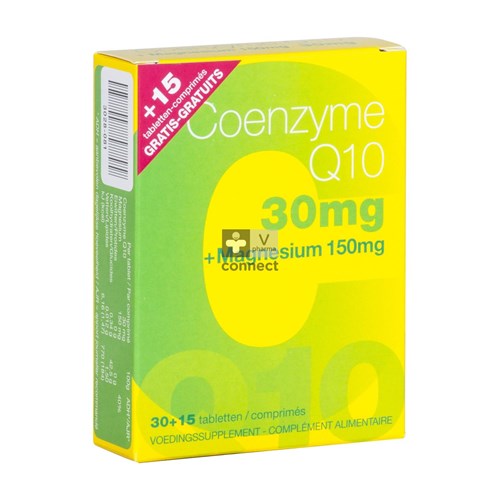 Coenzyme Q10+mg 30 Tabl+15 Tabl Grat. 5877 Revogan