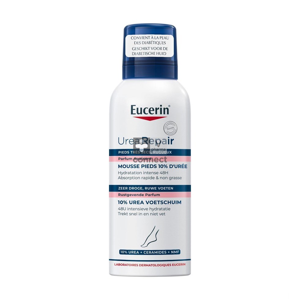 Eucerin Urea Repair Plus Mousse Pieds 150 ml