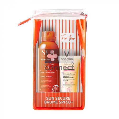 SVR Sun Secure Trousse Brume SPF50+ 200 ml + Huile 50 ml Prix Promo