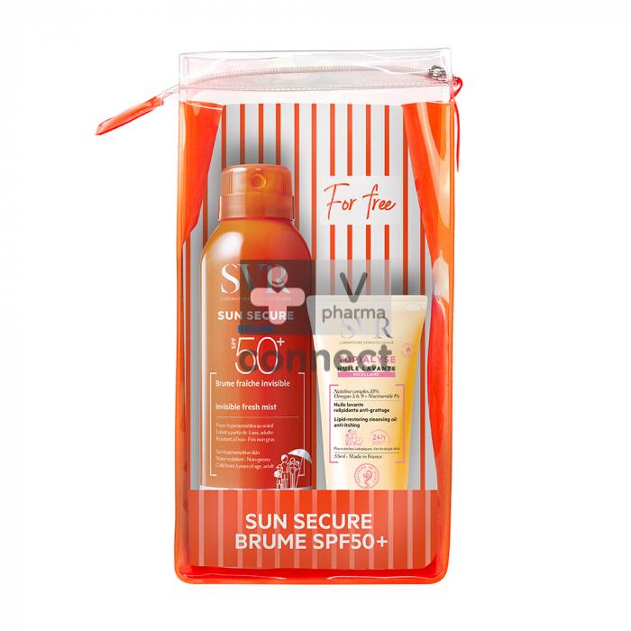 SVR Sun Secure Trousse Brume SPF50+ 200 ml + Huile 50 ml Prix Promo