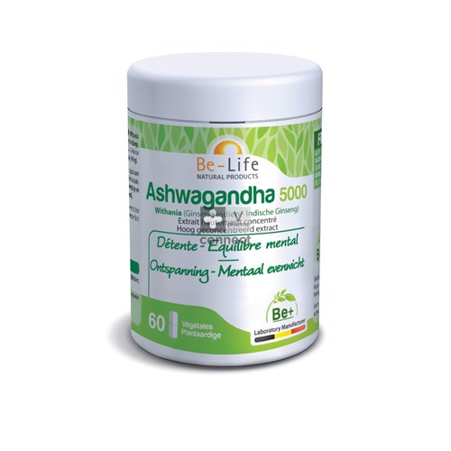 Be-Life Ashwagandha 5000   60 Gélules